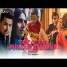 Best Of 2021 Punjabi Breakup Mashup (year End Punjabi Mashup - 2) Vdj Royal Dj Rahi